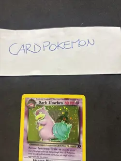 Pokemon Card Dark Slowbro 12/82 1ST-Team Rocket - Ita-Holo-good! - Image 2