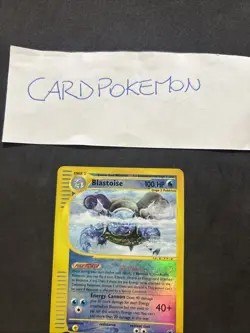 Pokemon Card Blastoise 37/165 Set Expedition -Eng-holo Reverse -good! - Image 2
