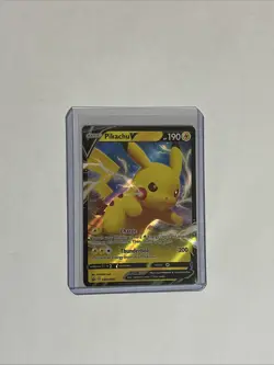 2021 Pokemon Sword And Shield Promo Card - Pikachu V SWSH061 - Image 1