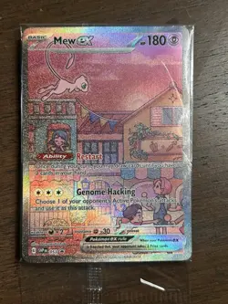 Mew ex 053 Sv: Scarlet & Violet Promo Cards Holo SEALED. Still Sealed Ships Fast - Image 4