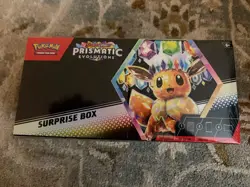 Pokemon TCG Scarlet & Violet Prismatic Evolutions Surprise Box New Cards Sealed - Image 1