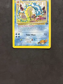 Pokemon Card Misty's Gyarados 13/132 -Gym challenge-Eng-Holo-Exc! - Image 3
