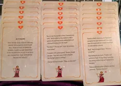 **19 Card Set** Disney Lorcana-Reign of Jafar Story Cards - Image 1