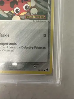 Pokemon Card Reverse Holo Ledyba 53/101 PSA 9 MINT ex Dragon Frontiers - Image 5