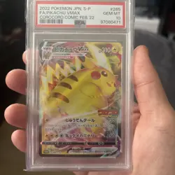 PSA 10 Pikachu VMAX 265/S-P CoroCoro Comic - Pokemon Card Japanese 2022 - Image 3