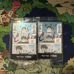 DON!! Card (Young Luffy) (Devil Fruits Collection Vol. 1) One Piece Promotion - Image 1