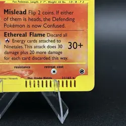 Ninetales 21/165 Holo Rare Expedition Set E-Series - Pokemon Card - LP + - Image 5