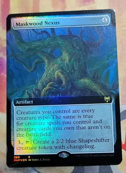 Maskwood Nexus (Extended Art) (Foil) MTG Kaldheim (KHM) (NM) - Image 1