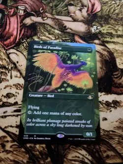 Birds of Paradise (Borderless) Dominaria Remastered Regular - Image 1