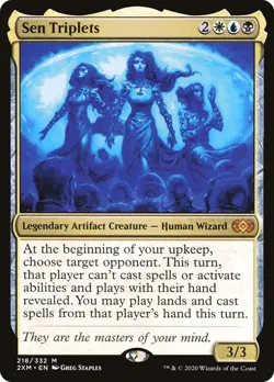 Sen Triplets 218 NM Normal Double Masters MTG EN - Image 1
