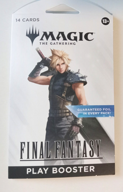 Magic The Gathering Final Fantasy Sleeved Play Booster pack, new & sealed! - Image 1