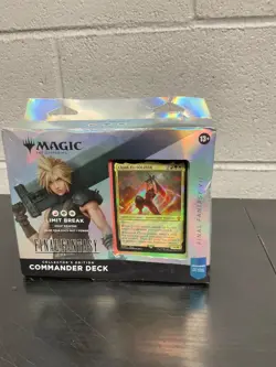 MTG Final Fantasy Cloud Collector’s Edition Limit Break Commander Deck BRAND NEW - Image 1