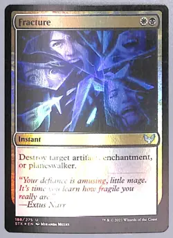 Fracture - Foil - 188 - Strixhaven: School of Mages (STX) MTG - Image 1