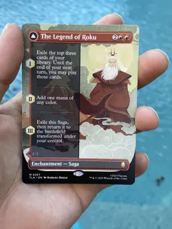The Legend of Roku Borderless 357 NM MTG Avatar: The Last Airbender Magic - Image 2