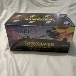 Magic the Gathering Strixhaven: School of Mages Sealed Booster Box, Set Boosters - Image 1