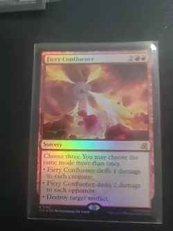 1x - Fiery Confluence - FOIL #165 - Avatar: Eternal - NM MTG - Image 1