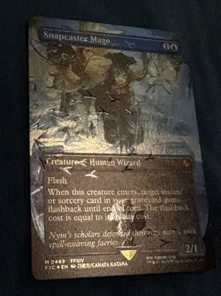 Snapcaster Mage (Borderless) (Chocobo Foil) Final Fantasy Magic The Gathering - Image 2