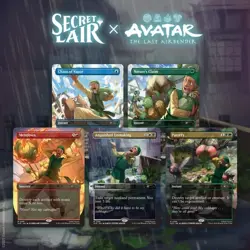Secret Lair x Avatar - My Cabbages! Rainbow FOIL Set - MTG - In Hand - MINT - Image 2