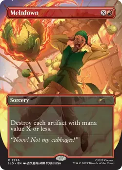 Secret Lair x Avatar - My Cabbages! Rainbow FOIL Set - MTG - In Hand - MINT - Image 4