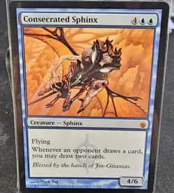 Consecrated Sphinx - Mirrodin Besieged - Regular - Near Mint - Image 1