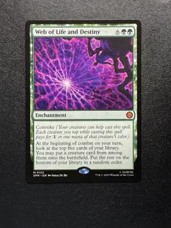 Web of Life and Destiny 122 MTG Marvel's Spider-Man Mythic Normal NM - Image 1