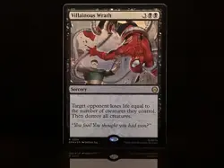 Villainous Wrath #74 Rare (FOIL) - MTG Marvel's Spider-Man - Image 1