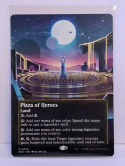 Plaza of Heroes (0078) (Borderless) Edge of Eternities: Stellar Sights Regular - Image 1