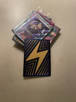 Pokemon Rare Card Lot Magneton Surging Sparks Promo Drasna Trainer Plus Sleeves - Image 2