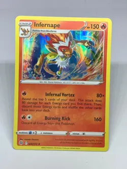 Infernape - 026/172 - Brilliant Stars - Holo - Rare - Pokemon Card - ?? - Image 1