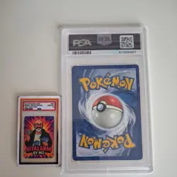 Blaine's Charmander 1. Edition Gym Challenge 2000 Pokemon PSA 9 60/132 - Image 4
