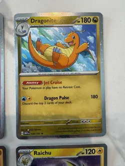 Pokemon TCG 151 Mini Tim Sam’s Promo Cards - Gengar, Raichu, Dragonite, Machamp - Image 4