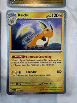 Pokemon TCG 151 Mini Tim Sam’s Promo Cards - Gengar, Raichu, Dragonite, Machamp - Image 5