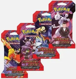 Pokemon TCG Destined Rivals Sleeved Booster (1 Random) (SV10) - New Sealed - Image 2