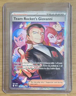Pokemon TCG Team Rocket's Giovanni Destined Rivals Card 238/182 - Image 1