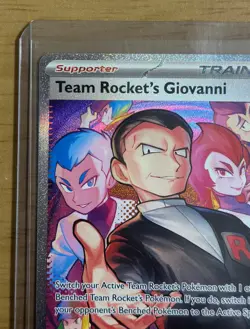 Pokemon TCG Team Rocket's Giovanni Destined Rivals Card 238/182 - Image 3