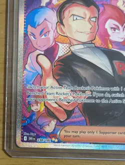 Pokemon TCG Team Rocket's Giovanni Destined Rivals Card 238/182 - Image 5