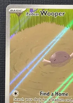 Pokemon Paldean Wooper #221/193 Sv02: Paldea Evolved Holo NM - Image 3