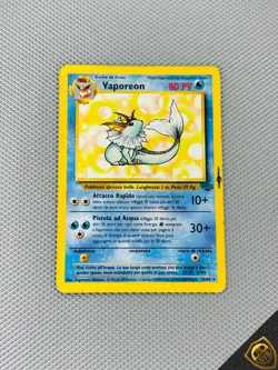 Carte Pokemon Vaporeon 28/64 Set Jungle NO HOLO - Image 1