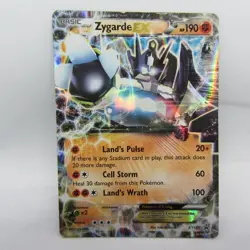 Pokemon TCG Zygarde EX XY151 Black Star Promo Full Art Ultra Rare LP Holo 2016 - Image 1