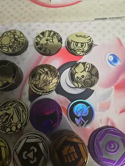 Lot of 85x Official Pokemon TCG Coins. Duplicates - Image 5