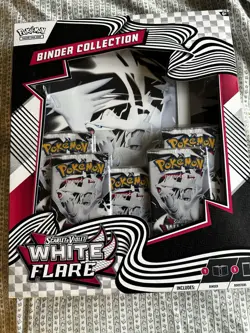 Pokemon White Flare Binder Collection - Image 1