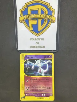 POKEMON EXPEDITION MEWTWO REVERSE-NONHOLO 56/165 LP ENG - Image 1