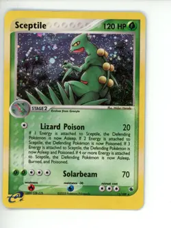 Pokemon TCG - Sceptile EX Ruby Sapphire 11/109 Holo 2003 Rare - Image 1