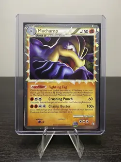 Machamp (Prime) - 95/102 - Pokemon Triumphant Heart Gold & Soul Silver NM - Image 3