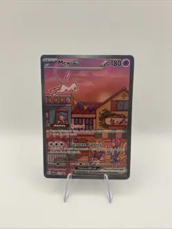 Mew ex SVP 053 Pokemon TCG Scarlet Violet 151 Black Star Promo Full Art | NM - Image 1