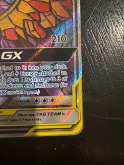 Pokemon TCG Moltres Zapdos Articuno GX SM210 Hidden Fate Promo 2019 - Image 4