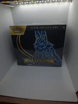 Pokemon TCG Mega Evolution Mega Lucario Elite Trainer Box ETB BRAND NEW SEALED - Image 1