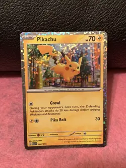 Pikachu 006/015 M23 McDonald’s Match Battle Holo Rare Promo Pokemon TCG 2023 - Image 1