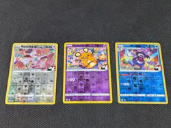 Lot of 3 Pokemon League Thank You Promos Dedenne Bunnelby Galarian Mr. Rime - Image 1