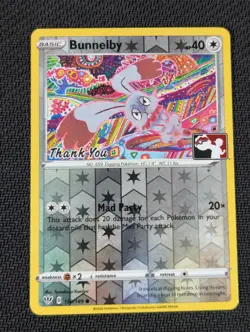 Lot of 3 Pokemon League Thank You Promos Dedenne Bunnelby Galarian Mr. Rime - Image 2